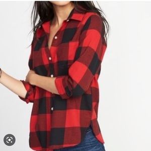 Women’s Old Navy “The Classic Shirt” - Buffalo Plaid